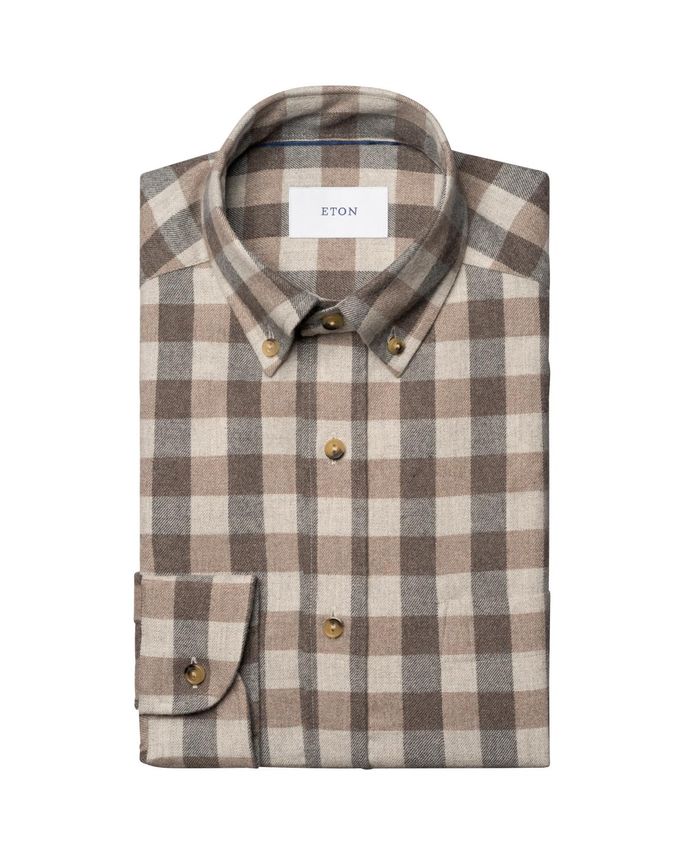 Block Check Flannel Shirt