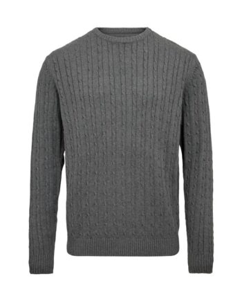 Cable  -neck Knit Regular Fit