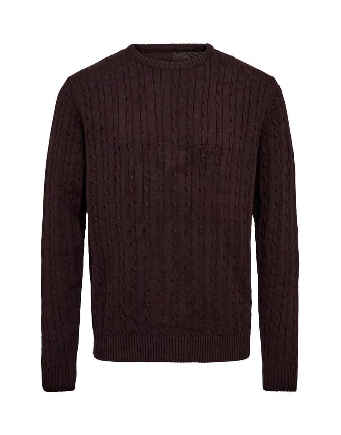 Cable -neck Knit Regular Fit
