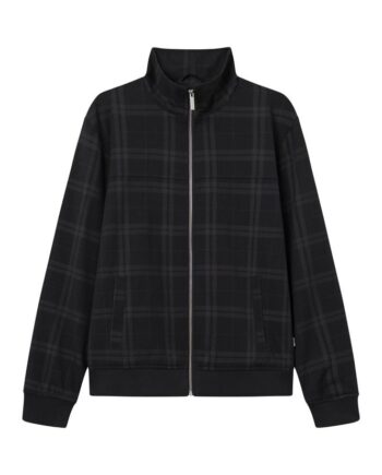 Como Check Harrington Wool Mélange