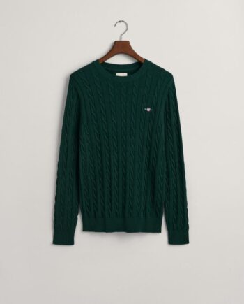 Cotton Cable  -neck