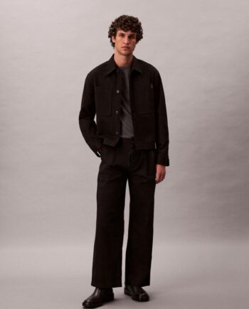 Cotton Pleated Half Elastic Pant