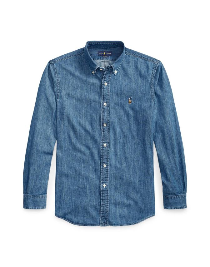 Custom Fit Denim Shirt
