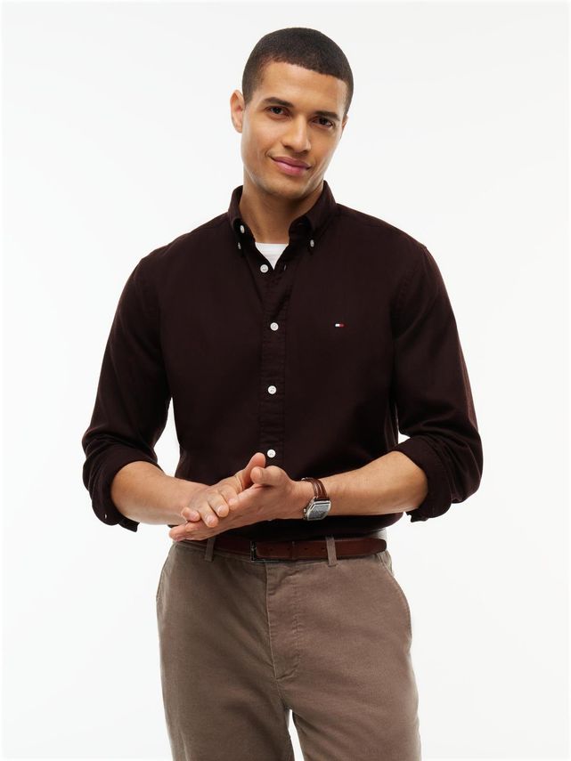 Flex Flannel Solid Rf Shirt