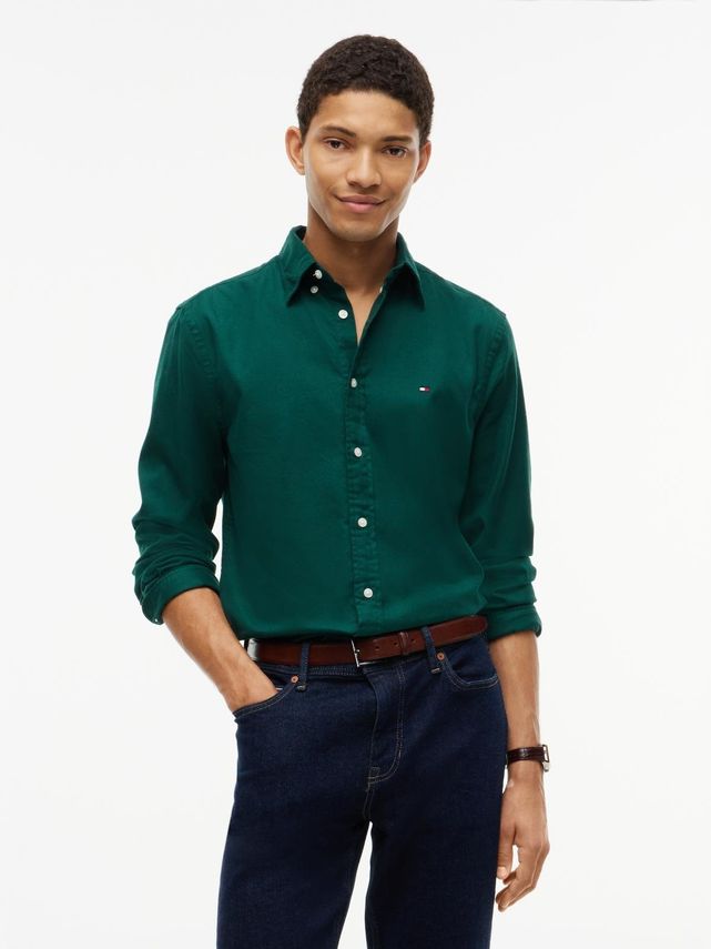 Flex Flannel Solid Rf Shirt