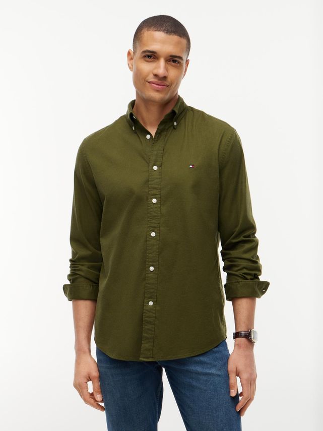 Flex Flannel Solid Rf Shirt