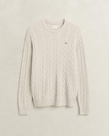 Lambswool Cable  -neck