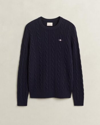Lambswool Cable  -neck