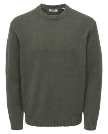 Onsjames Rlx Crew Knit Noos