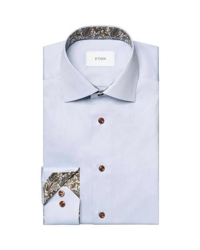 Paisley Effect Signature Twill Shirt