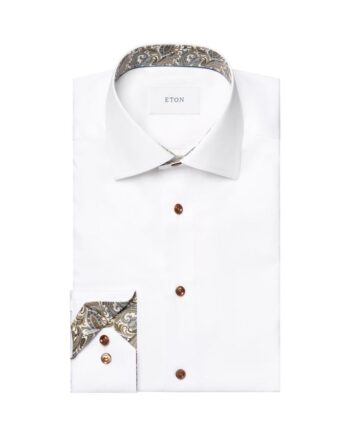 Paisley Effect Signature Twill Shirt