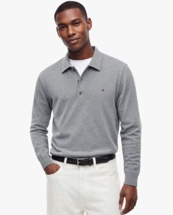 Pima Org Ctn Cashmere Ls Polo