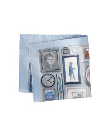 Portrait Silk Twill Pocket Square
