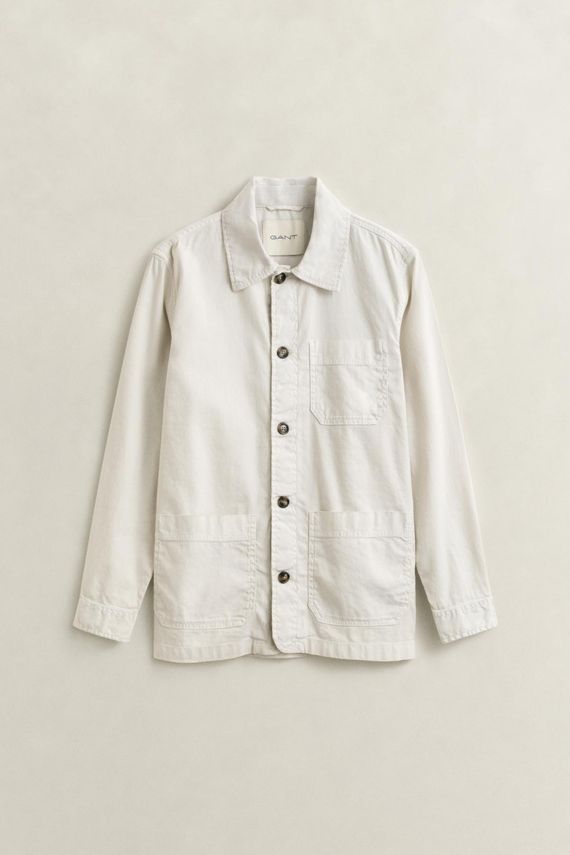 Reg Cotton Linen Overshirt