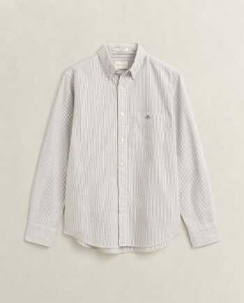 Reg Oxford Banker Stripe Shirt