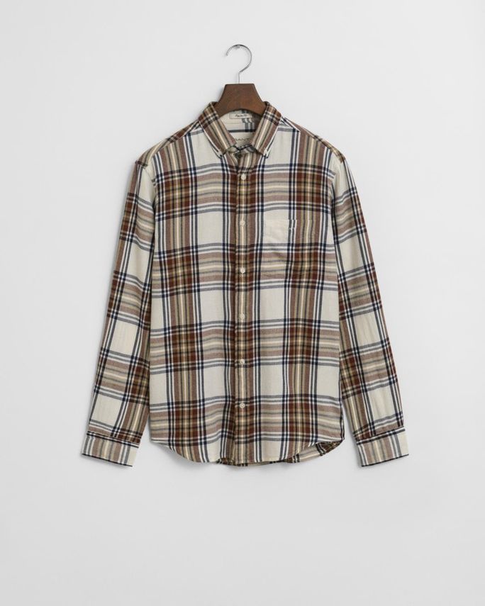 Reg Windblown Flannel Check Shirt