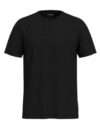 Slhaspen Slub Ss  -neck Tee Noos