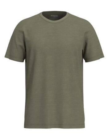 Slhaspen Slub Ss  -neck Tee Noos