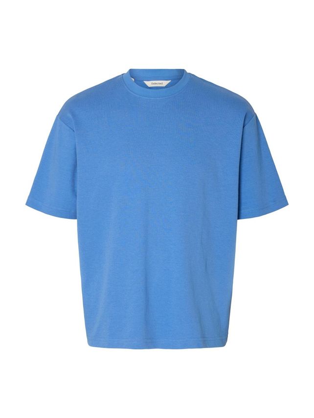 Slhlooseoscar Ss  -neck Tee Noos