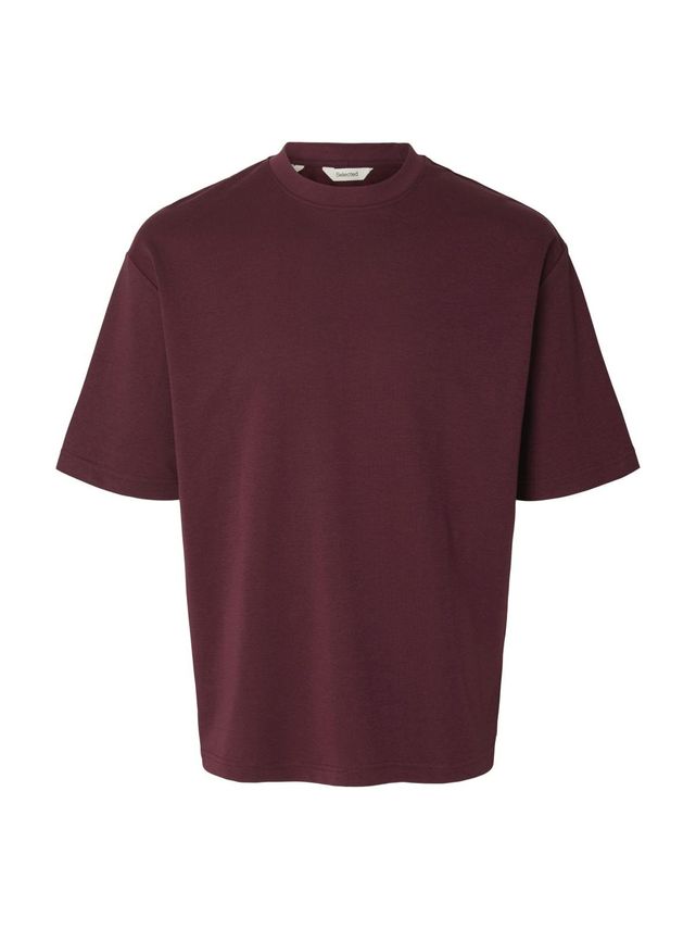 Slhlooseoscar Ss  -neck Tee Noos