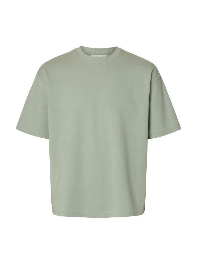 Slhlooseoscar Ss  -neck Tee Noos