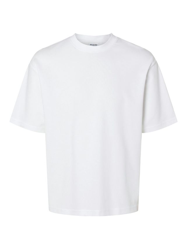 Slhlooseoscar Ss  -neck Tee Noos
