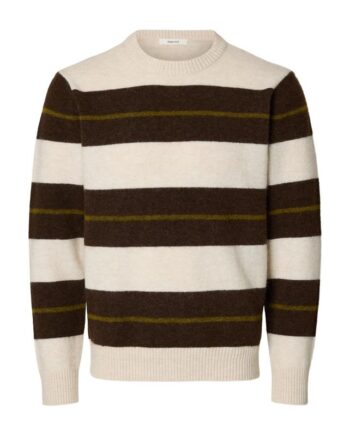 Slhrai Ls Knit Crew Neck
