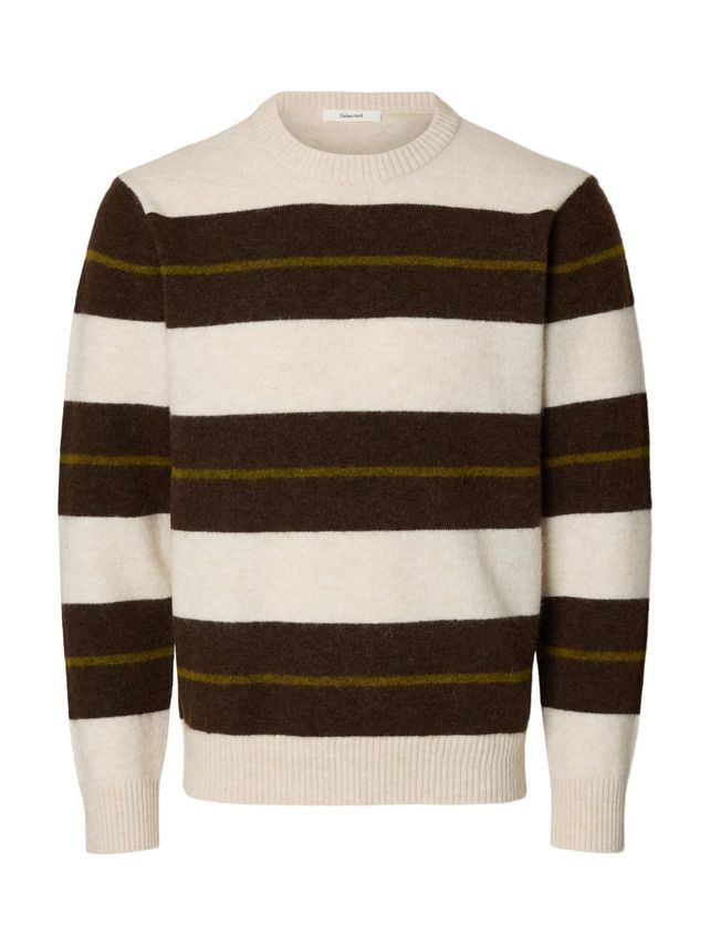 Slhrai Ls Knit Crew Neck