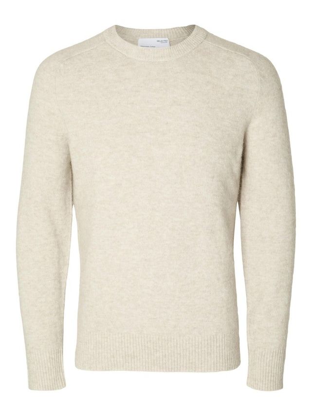 Slhrai Ls Knit Crew Neck