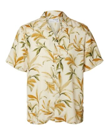 Slhregnoa Mix Shirt Ss Resort