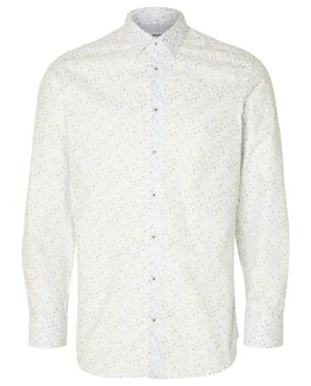 Slhslimdetail Shirt Ls Classic Noos