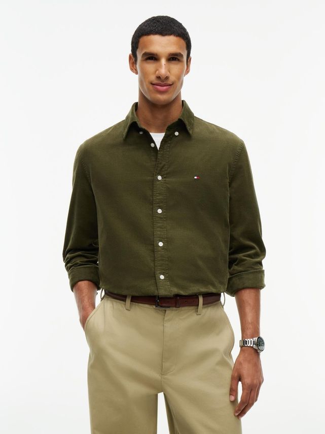 Solid Corduroy Rf Shirt