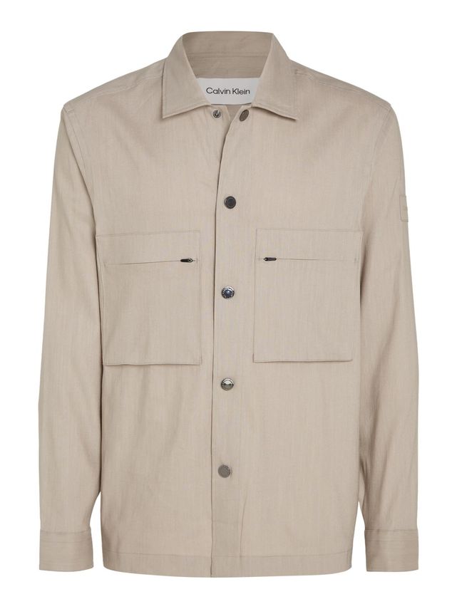 Tencel Linen Blend Overshirt